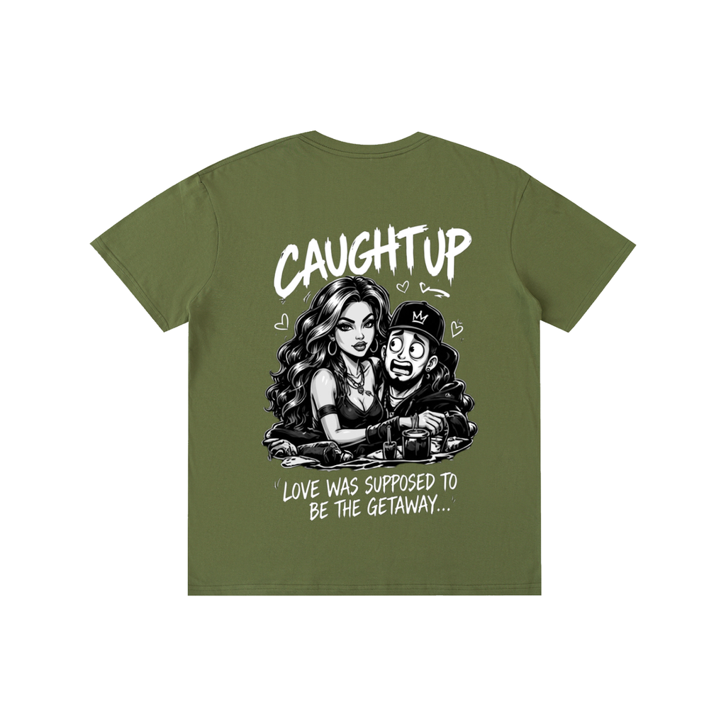 graphic,tee,caught,up,chronicles,streetwear,getaway