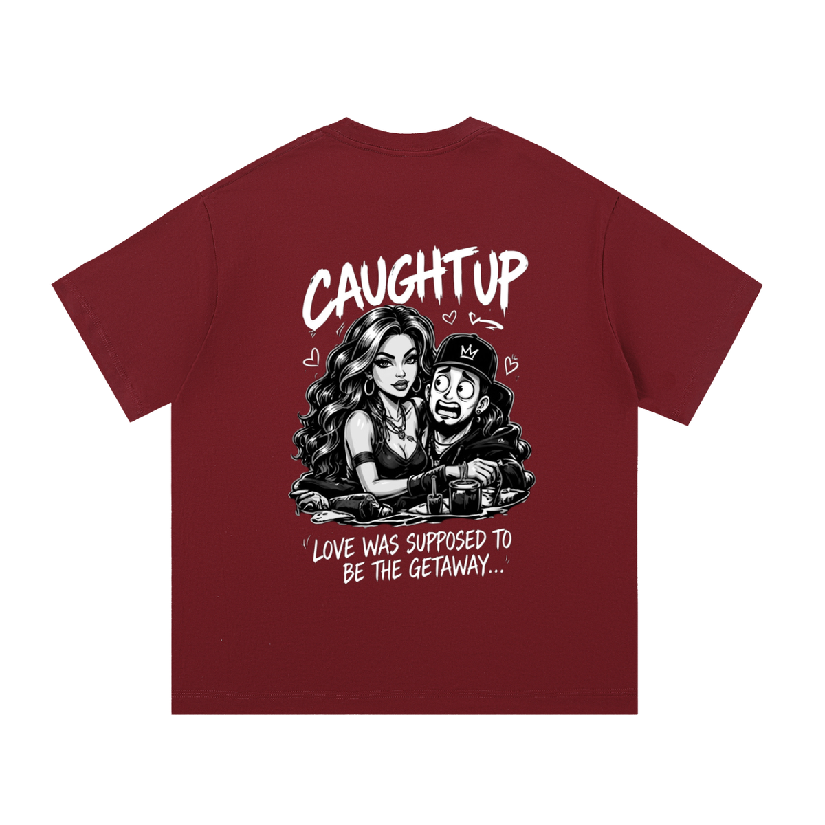 CAUGHT UP - The Trap Heavyweight Graphic Tee