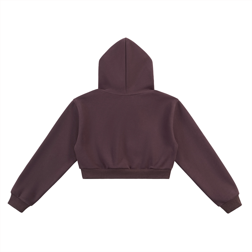 streetwear,cropped,hoodie,caught,up,fleece,love,is,a,trap