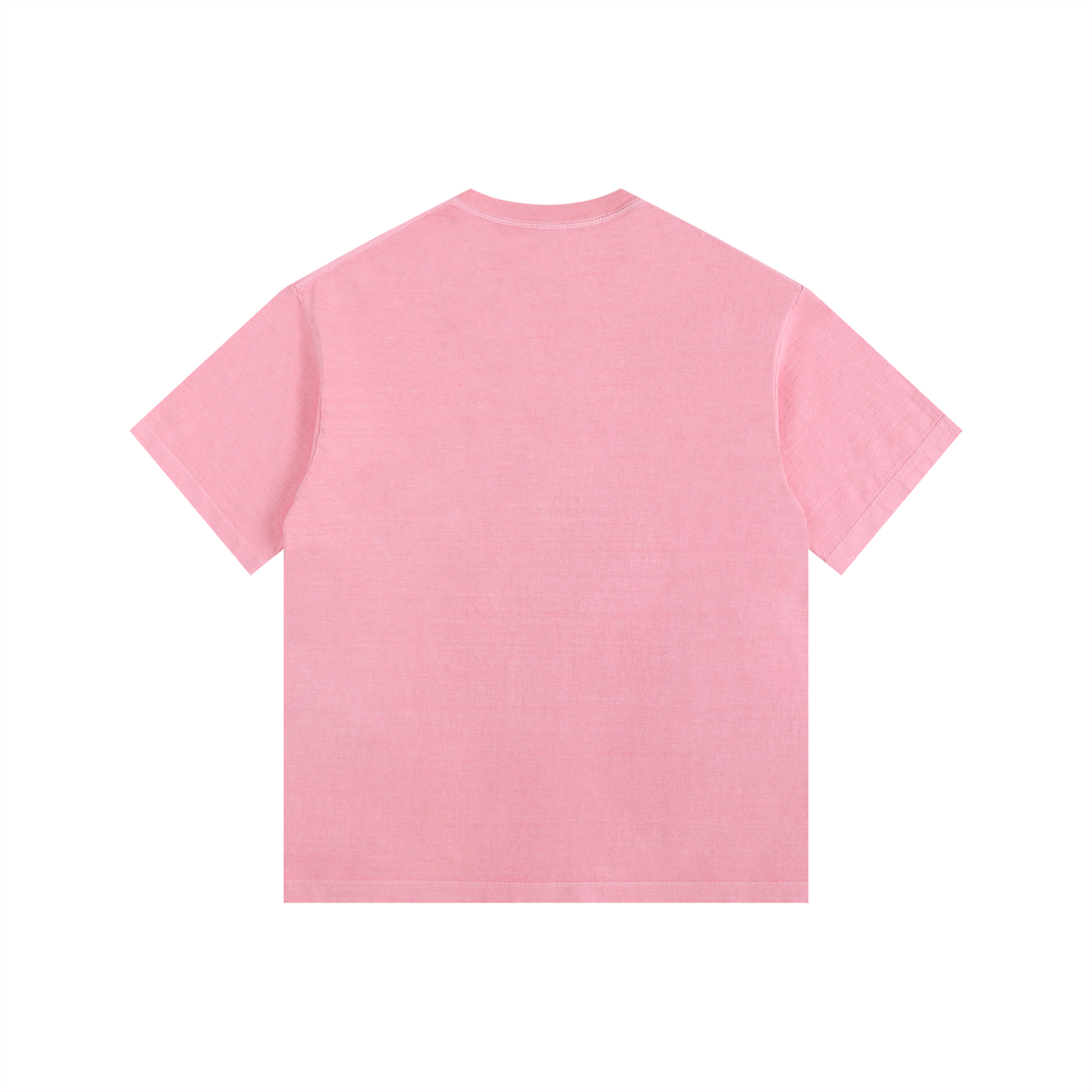 CAUGHT UP - More Than Tough Washed Rose Boxy Tee